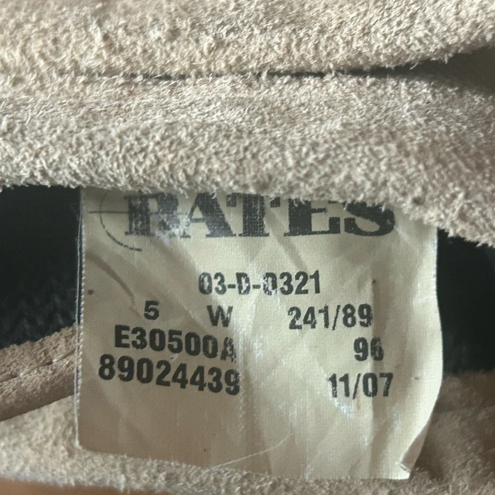Bates Gore-Tex Vibram Military Combat Boots Size 5 5W Men’s Steel Toe Boots